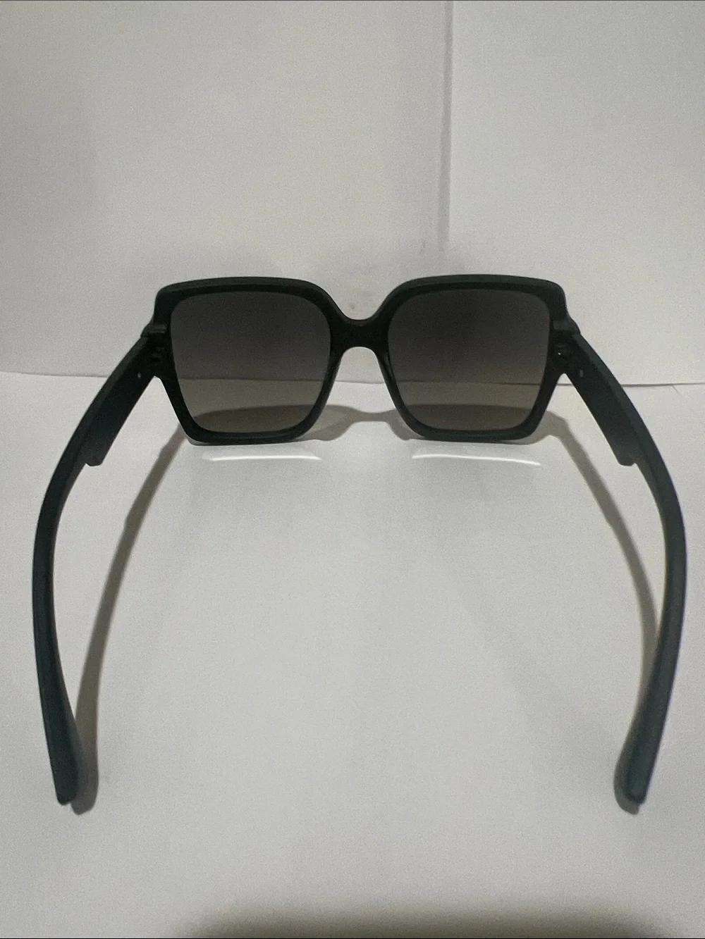 Louis Vuitton Dark Green Oversized Square Sunglasses with Gradient Lenses